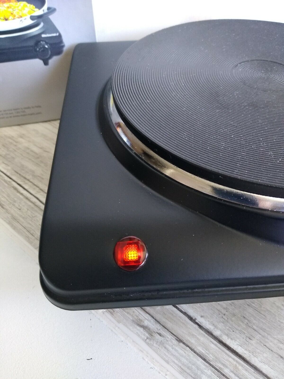 Elite Gourmet Electric Burner Single Burner Hot Plate ESB-301BF - Fresh Stock Dated February 2026