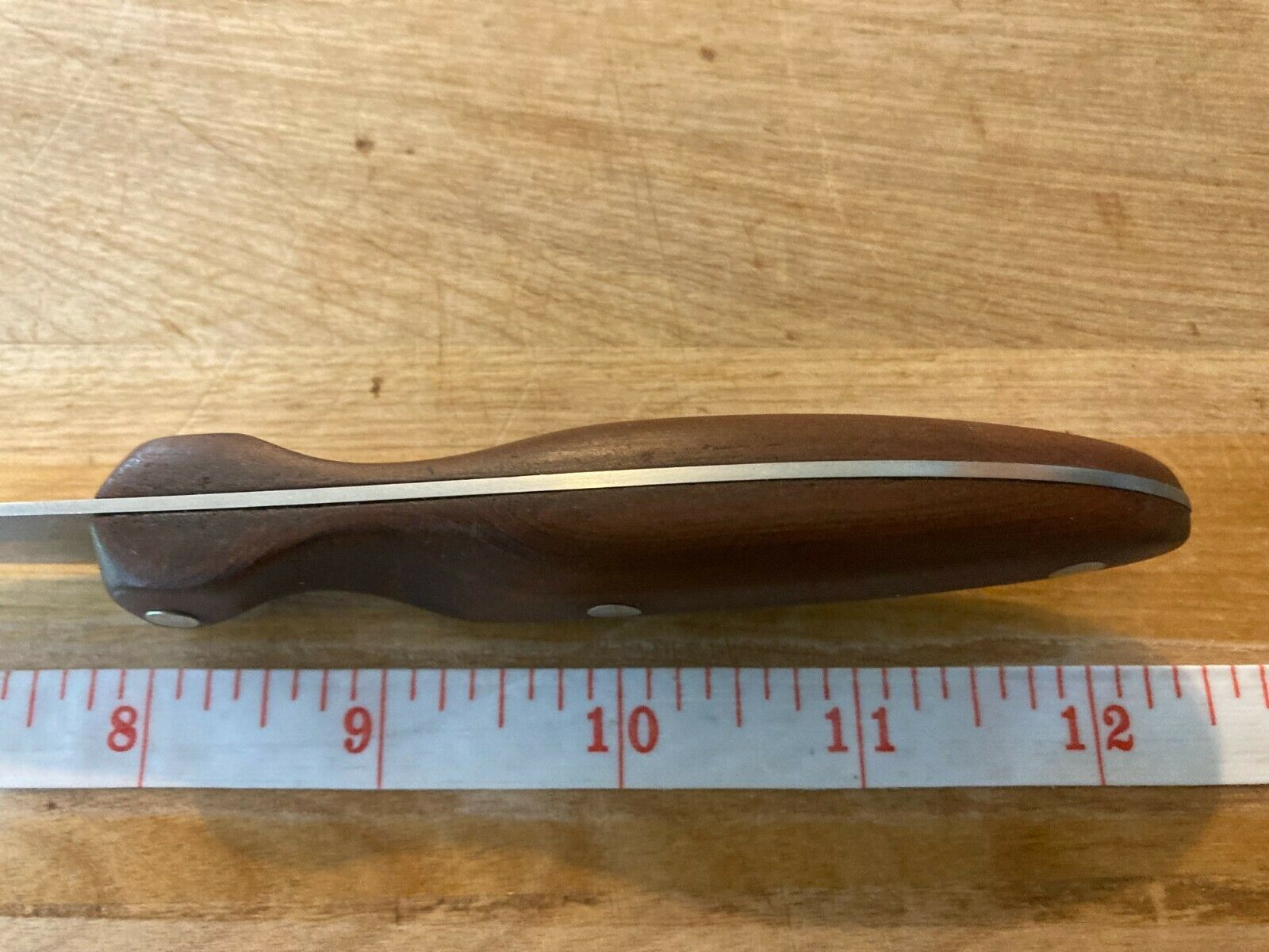 Vintage CUTCO #21 Stainless Steel Trimming Knife Brown Composite Handle Olean NY - Fresh Stock Dated January 2026