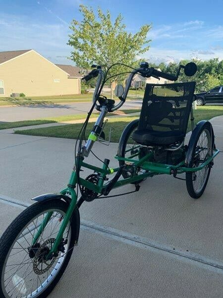 Lightfoot Greenway Recumbent Trike - 192-speeds, Lots of extras, Easy to Ride - Fresh Stock Dated December 2025