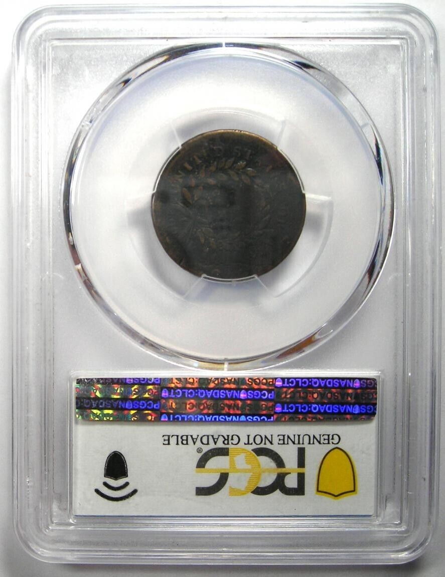 1793 Liberty Cap Flowing Hair Half Cent 1/2C - PCGS VG Detail - Rare Coin! - Fresh Stock Dated December 2025