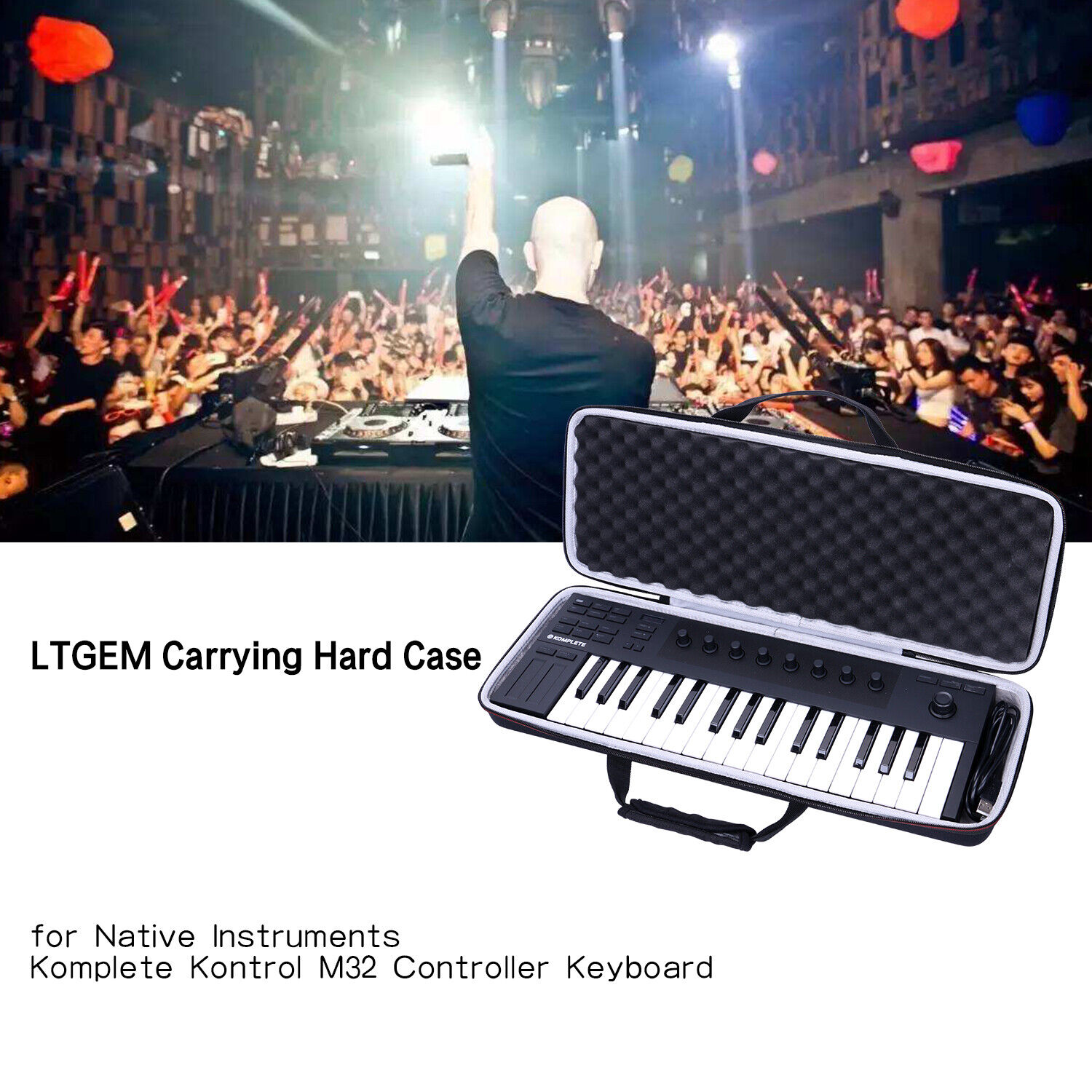 Carrying Case for Native Instruments Komplete Kontrol M32 Controller Keyboard - Fresh Stock Dated December 2025
