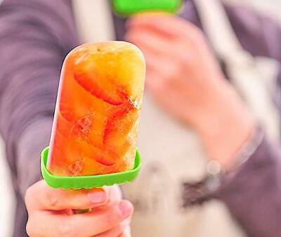 Ozera Popsicle Molds Set of 6 Reusable Ice Pop Molds Ice Cream Mold Popsicle ... - Fresh Stock Dated February 2026