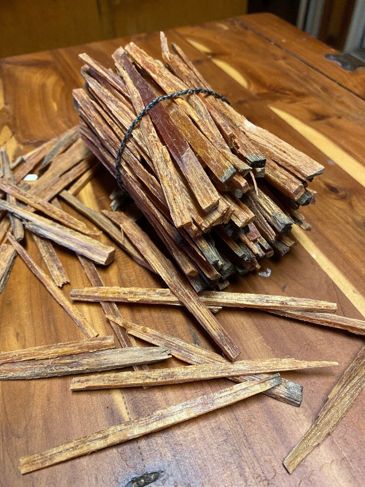 Fat lighter Kindling Finally Split And Ready Fire Start  Fatwood .5Lb Ships Free - Fresh Stock Dated January 2026