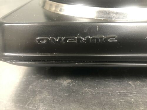 Ovente Electric Cast Iron Burner 7 Inch Double Hot Plate Compact Cooktop BGS102B - Fresh Stock Dated February 2026