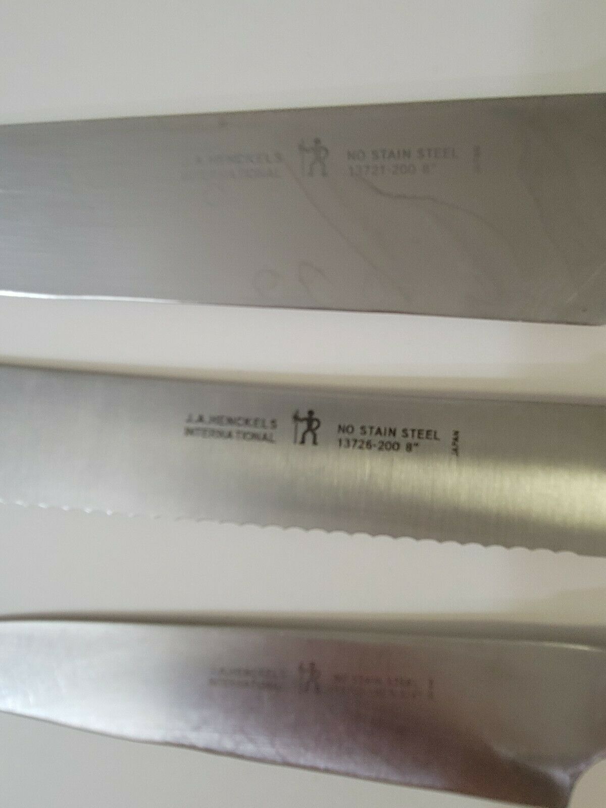 JA Henckels No Stain Steel 3 Knife Set Japan Free Shipping - Fresh Stock Dated January 2026