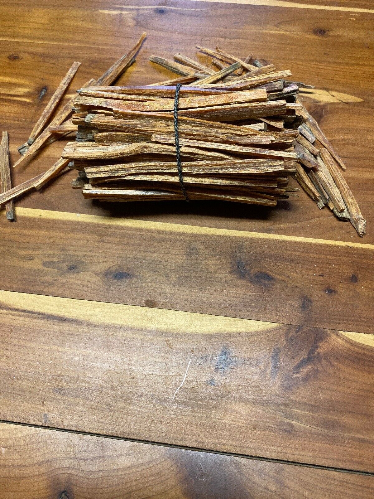 Fat lighter Kindling Finally Split And Ready Fire Start  Fatwood .5Lb Ships Free - Fresh Stock Dated January 2026