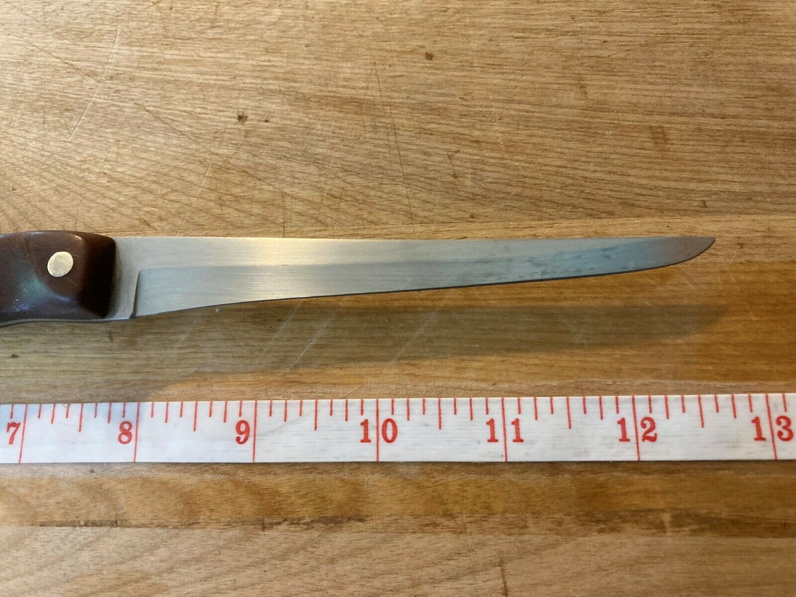 Vintage CUTCO #21 Stainless Steel Trimming Knife Brown Composite Handle Olean NY - Fresh Stock Dated January 2026