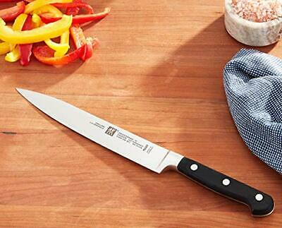 ZWILLING Professional S Carving Knife 8-inch Black/Stainless Steel - Fresh Stock Dated January 2026