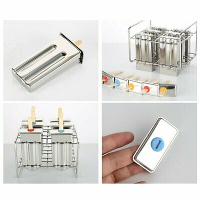20pcs Stainless Steel Ice Cream Stick Mold Ice Lolly Popsicle For IcePop + Stick - Fresh Stock Dated February 2026