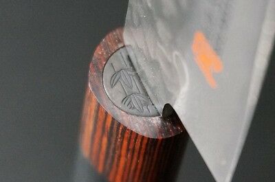 Japanese SETO ISEYA Hammered Damascus VG10 Small Santoku Knife Seki Japan I-8 - Fresh Stock Dated January 2026