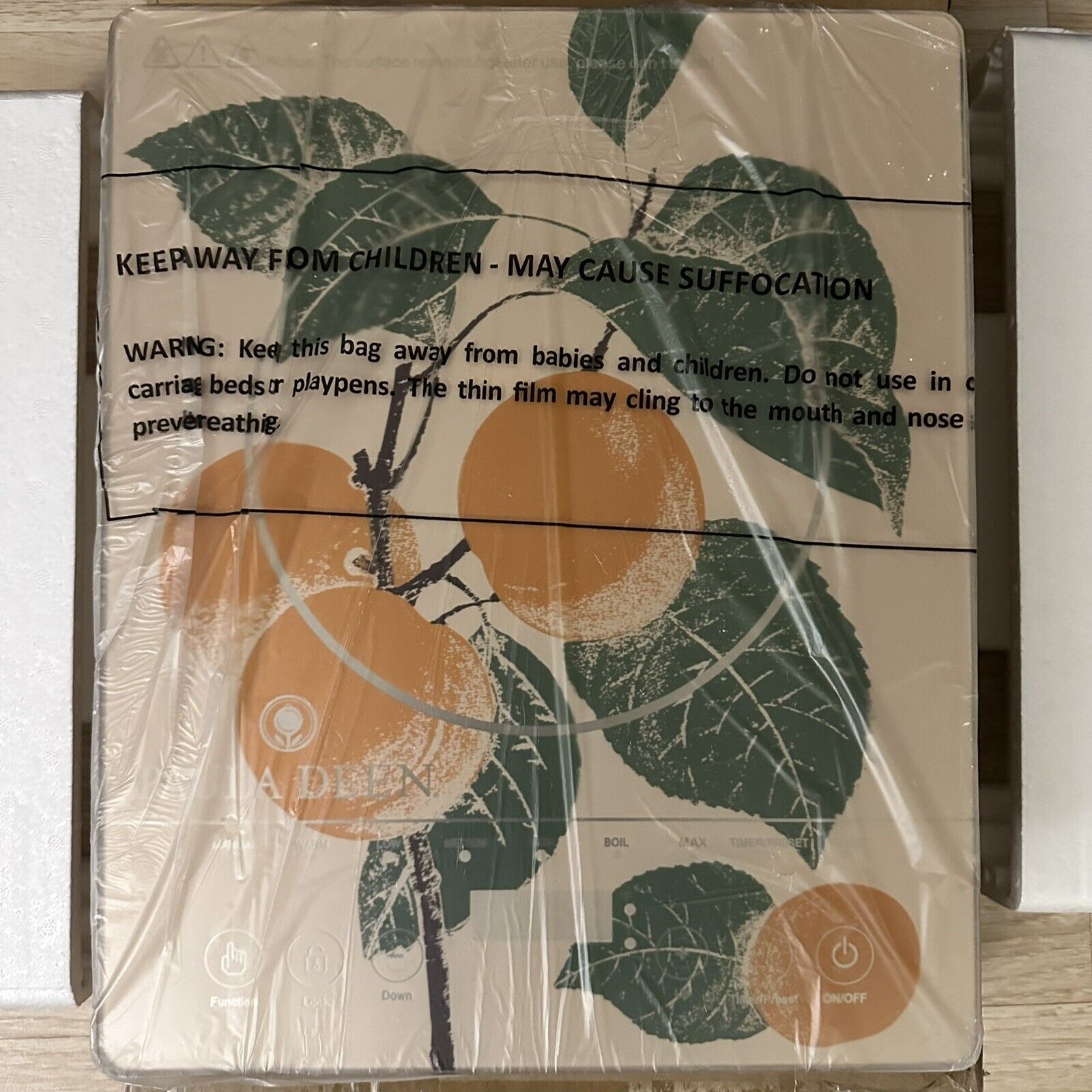 Paula Deen Induction Cooker Peaches PD1500 NEW - Fresh Stock Dated February 2026