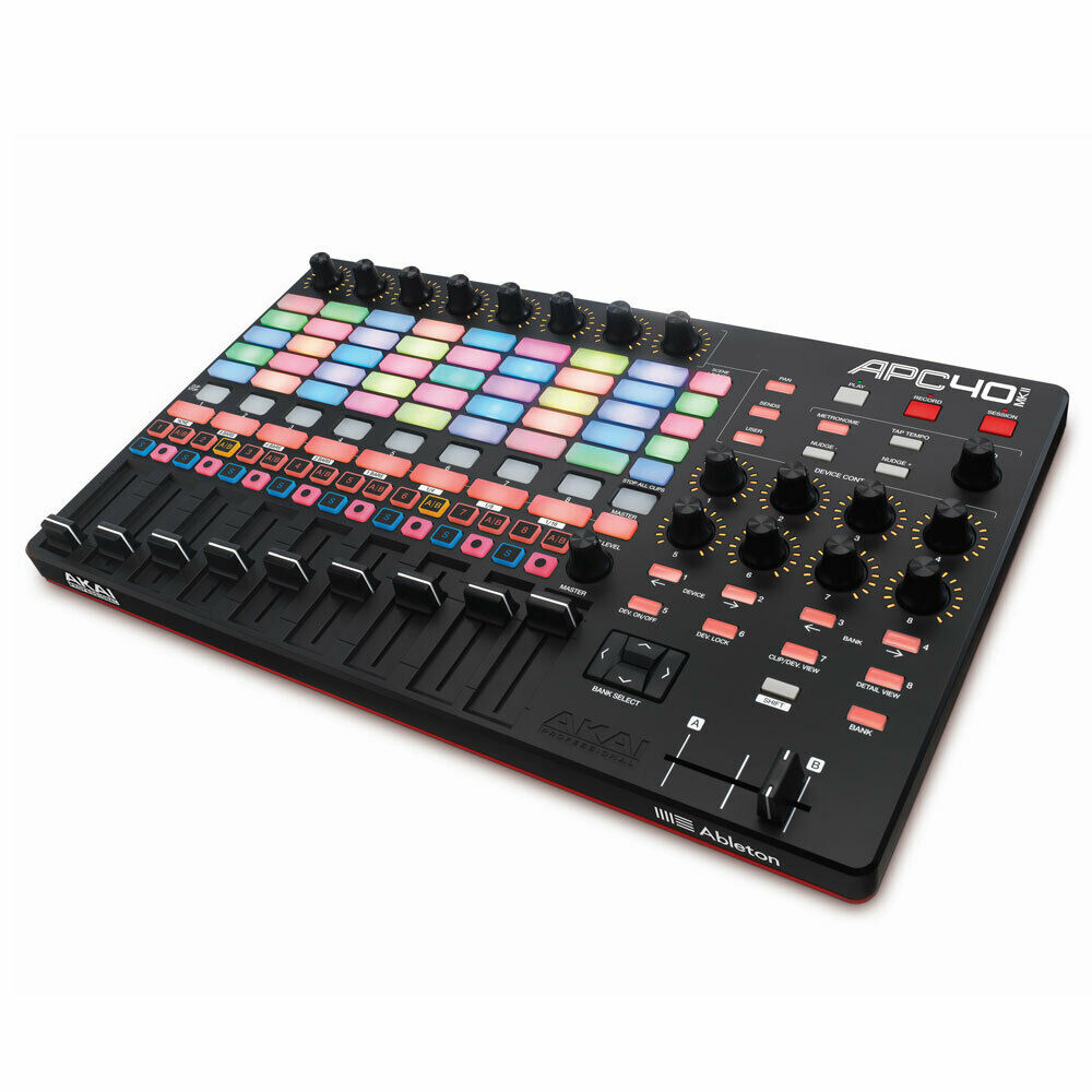 Akai Professional APC40 MKII Ableton Live Performance Controller & Accessories - Fresh Stock Dated December 2025