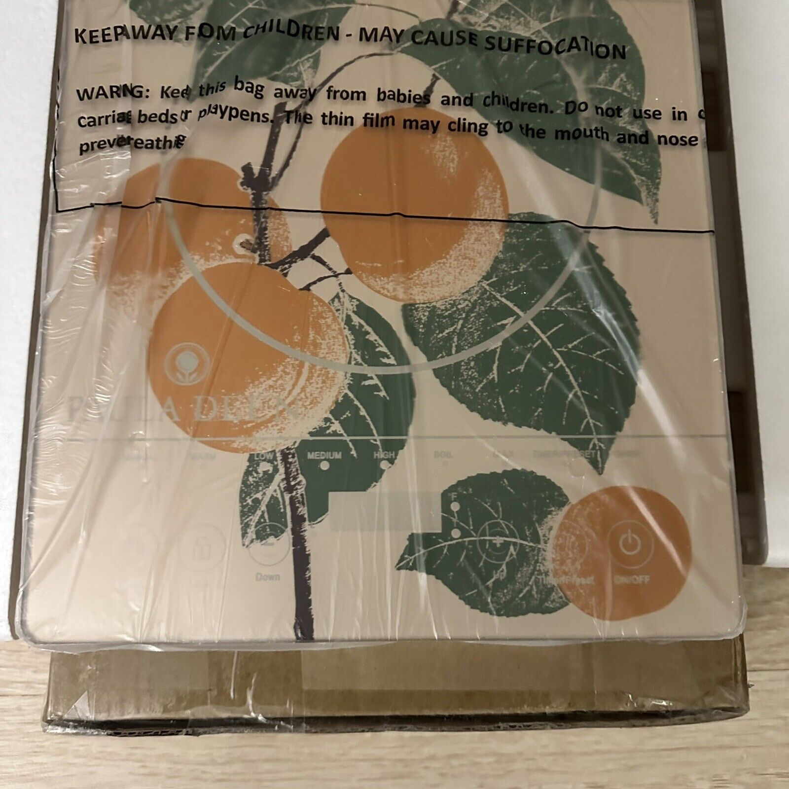 Paula Deen Induction Cooker Peaches PD1500 NEW - Fresh Stock Dated February 2026