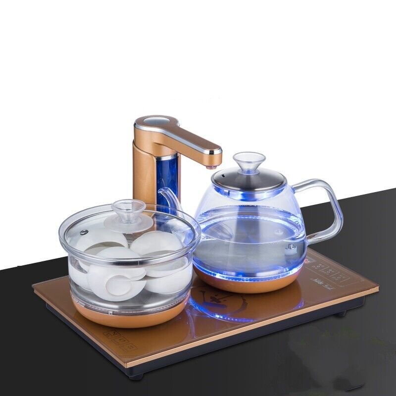 110V induction cooker automatic system electric kettle sterilizing pan glass new - Fresh Stock Dated February 2026