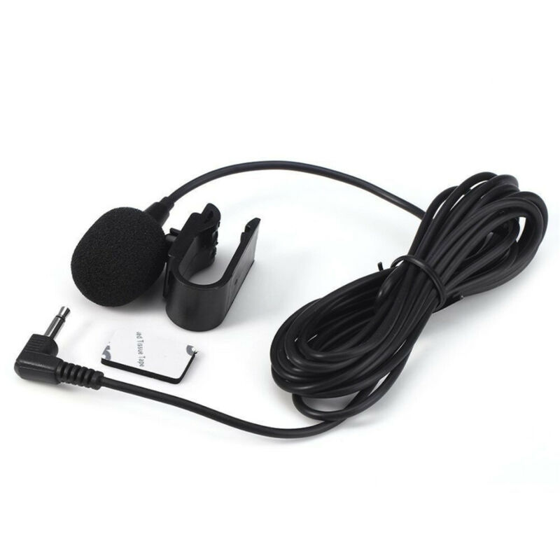 3 Meters 3.5mm Car External Microphone Mic For Enabled Stereo GPS DVD Radio US - Fresh Stock Dated December 2025