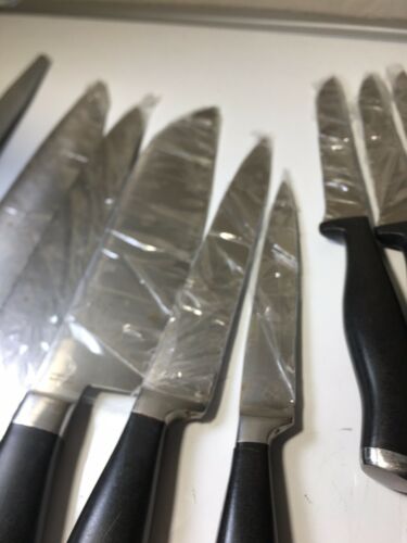 14 piece CALPHALON kitchen knife set FULL FORGED NO STAIN German Steel —#kn40 - Fresh Stock Dated January 2026