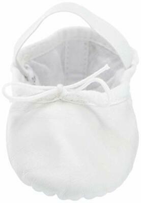 Leo baby-girls' Ballet Russe Dance Shoe, White, 7 C US Toddler - Fresh Stock Dated December 2025