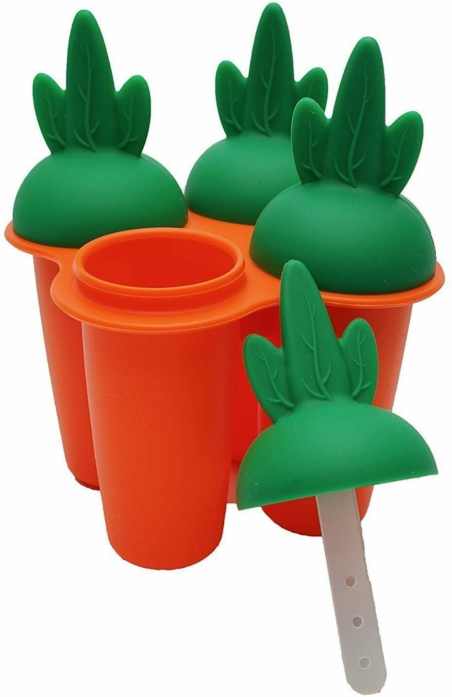 Reusable Popsicle Molds Ice Pop Molds Maker Baby Kid Infant - Fresh Stock Dated February 2026