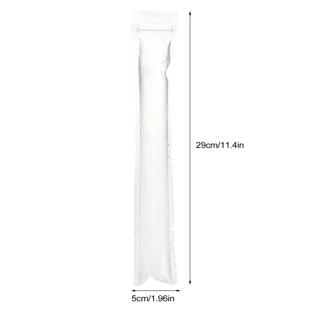 60pcs Disposable Portable Ice-lolly Packing Bags Ice Bags - Fresh Stock Dated February 2026