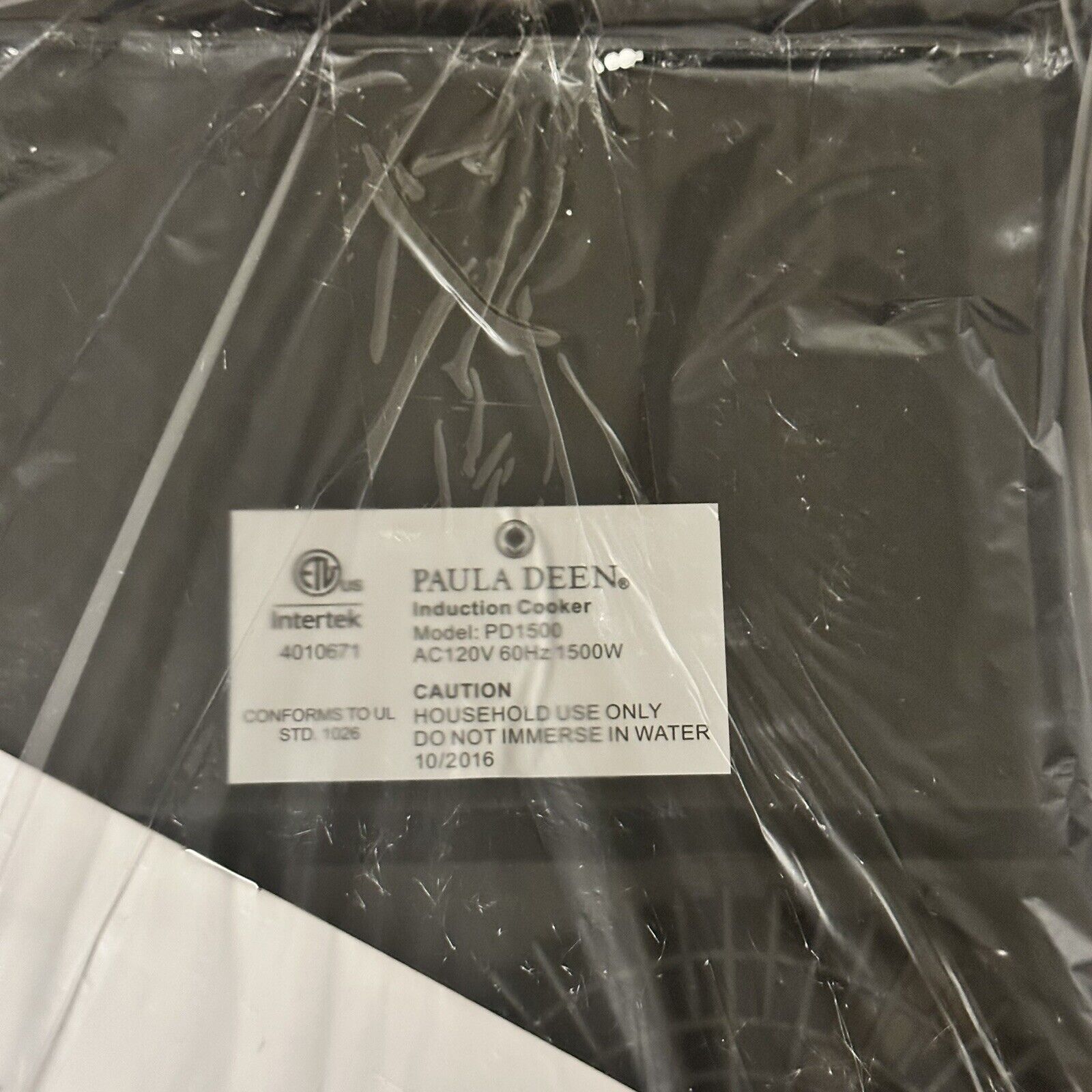 Paula Deen Induction Cooker Peaches PD1500 NEW - Fresh Stock Dated February 2026