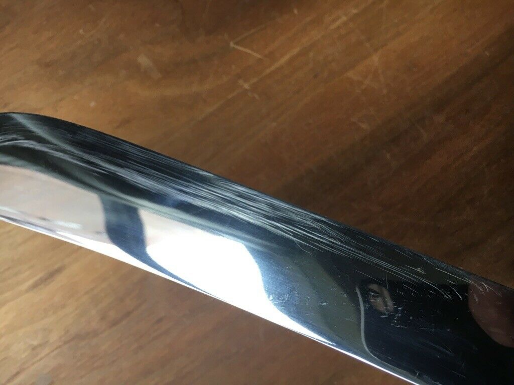 CUTCO NO. 22 Butcher Knife BROWN WOOD HANDLE MADE IN USA EX++ - Fresh Stock Dated January 2026