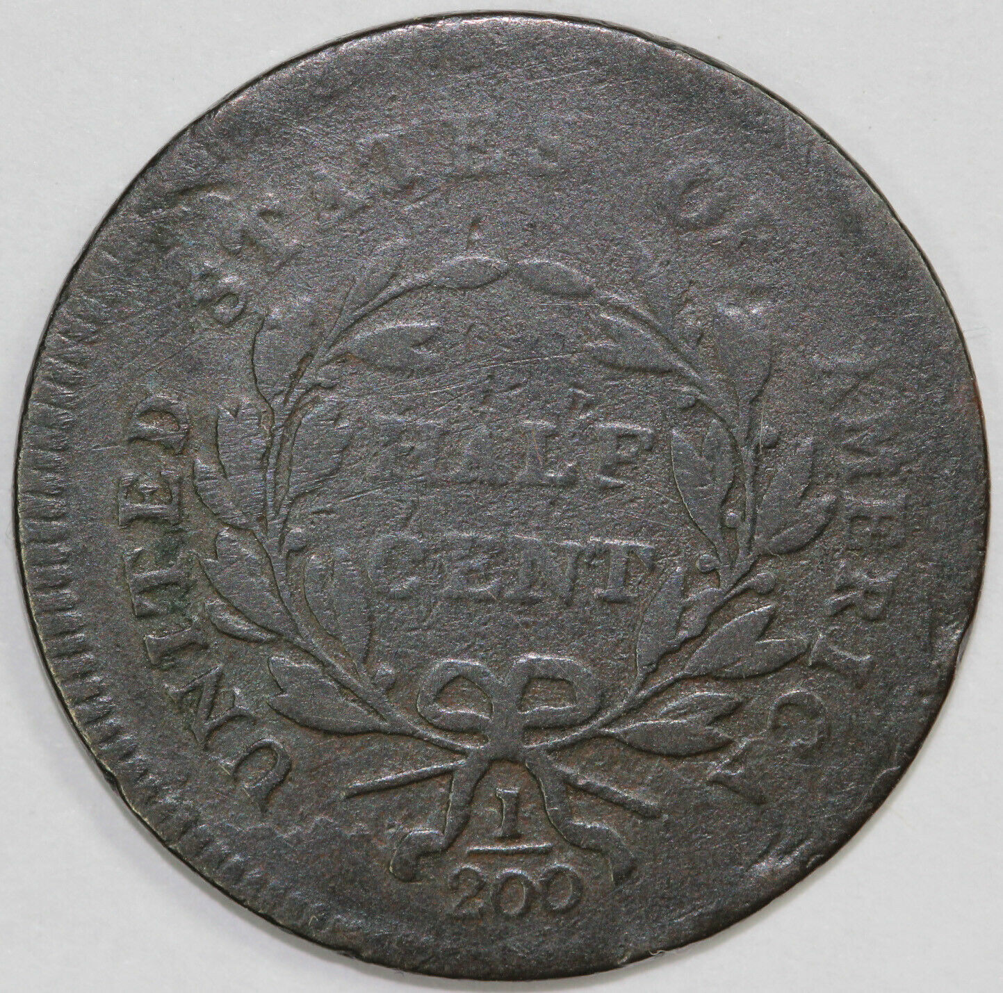 1795 1/2c Liberty Cap C-6 Half Cent UNSLABBED - Fresh Stock Dated December 2025