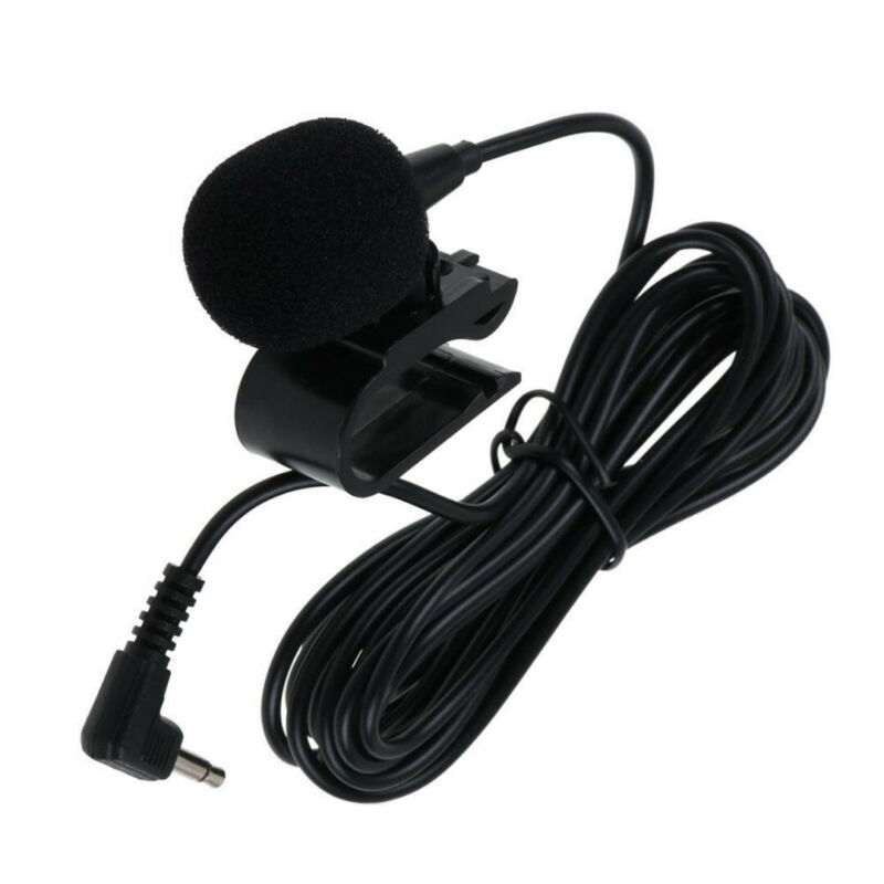 3 Meters 3.5mm Car External Microphone Mic For Enabled Stereo GPS DVD Radio US - Fresh Stock Dated December 2025