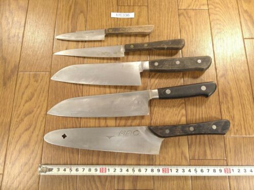 Damaged Lot of Japanese Chef's Kitchen Knives hocho set from Japan ME336 - Fresh Stock Dated January 2026