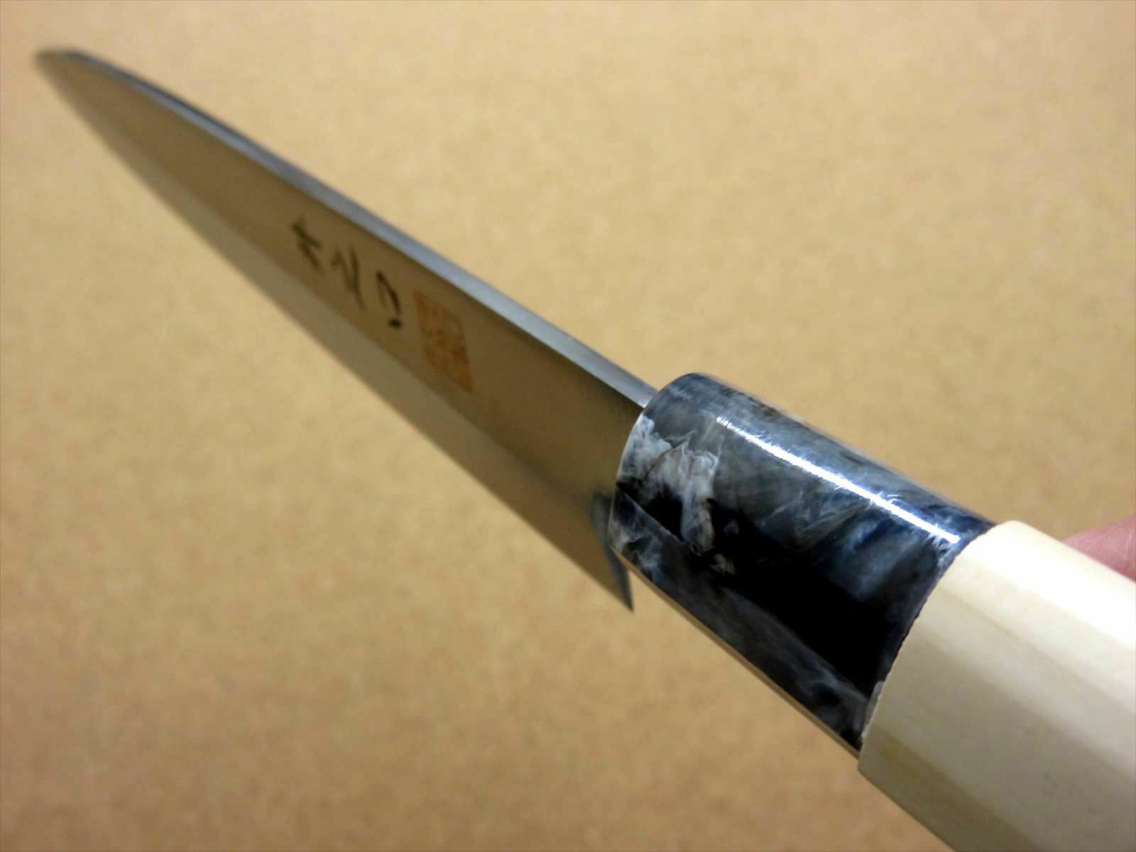 Japanese Kitchen Sashimi Yanagiba Knife 210mm 8 in Left handed Fish SEKI JAPAN - Fresh Stock Dated February 2026