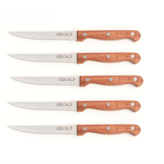 14-Piece Knife Cutlery Set with Wood Block Frontier Collection, Red Rosewood NEW - Fresh Stock Dated January 2026