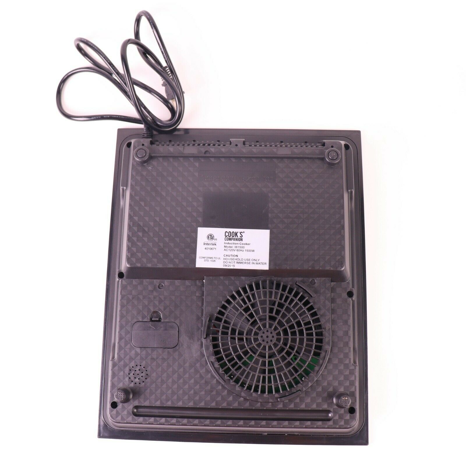 Cooks Companion 1500W LED Purple Glass Programmable Induction Cooker Cooktop - Fresh Stock Dated February 2026