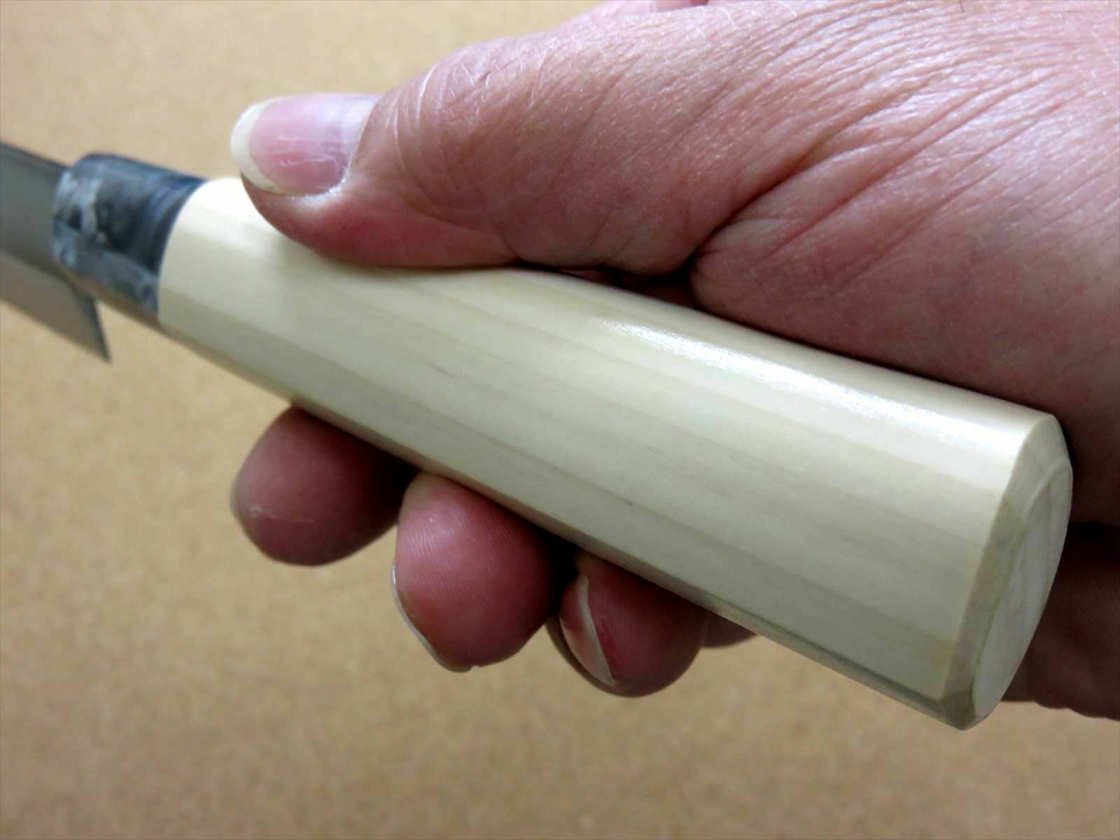 Japanese Kitchen Sashimi Yanagiba Knife 210mm 8 in Left handed Fish SEKI JAPAN - Fresh Stock Dated February 2026