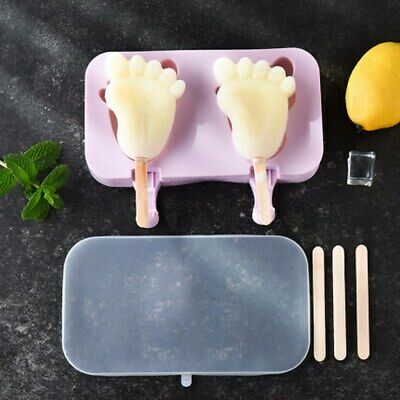 Food-grade Silicone Popsicle Mold Reusable DIY Ice Cream Juice Popsicle Maker - Fresh Stock Dated February 2026