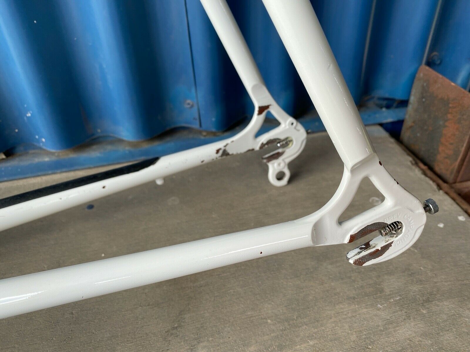 1983 Glenn Erickson Matching Frame and Fork, 54 x 56 C to C - Fresh Stock Dated December 2025