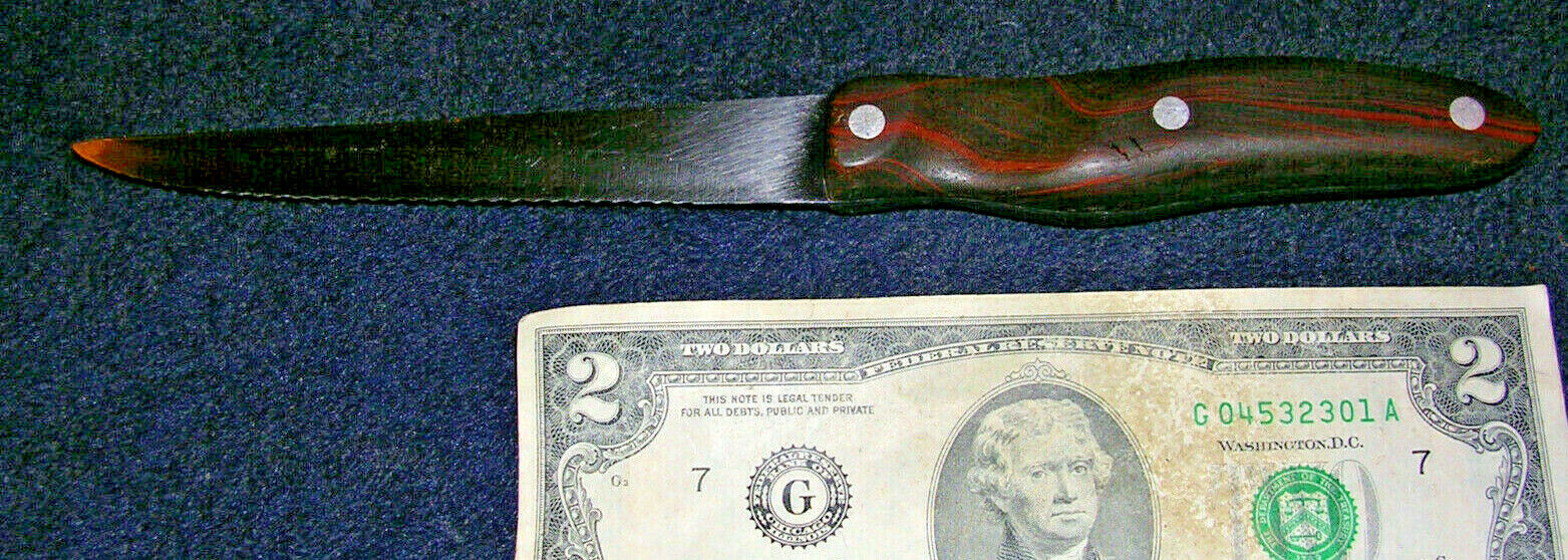 Fine Vintage Cutco #1021 3rd Gen. Trimmer Knife! 1960-1971! Classic! Original! - Fresh Stock Dated January 2026
