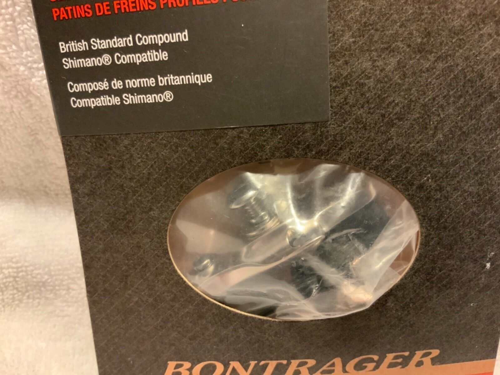 Brake pad set Bontrager road sleek # 265679 - Fresh Stock Dated December 2025