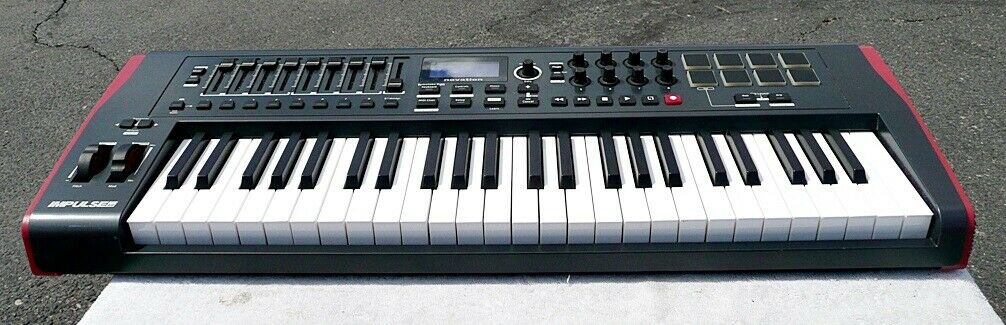 Nemko Novation Impulse 49 Key Keyboard MIDI Controller -Works Great - Excel Cond - Fresh Stock Dated December 2025