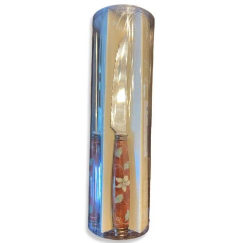 Pfaltzgraff Mission Flower Steak Knives Full Set New Sealed Flatware Silverware - Fresh Stock Dated January 2026