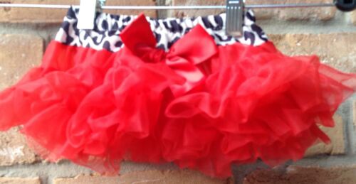 NWOT Laura Dare Red Petticoat Tutu Girls Sz XS Play Dress-Up Dance USA Made - Fresh Stock Dated December 2025