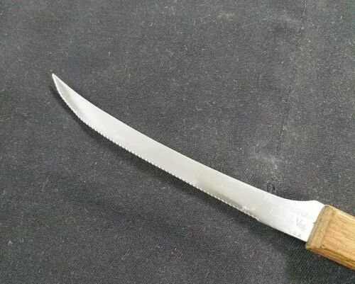 EKCO Eterna fruit and vegetable knife serrated wood handle - Fresh Stock Dated January 2026