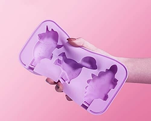 🔥2 Pack Silicone Popsicle Molds,3 Dinosaur and 3 Marine Animal Molds🔥 - Fresh Stock Dated February 2026