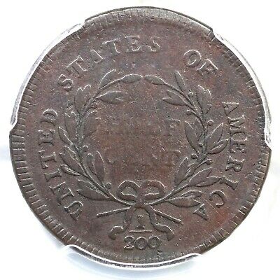 1795 C-6b R-6 PCGS VG 10 Pl Edge No Pole Liberty Cap Half Cent Coin 1/2c - Fresh Stock Dated December 2025