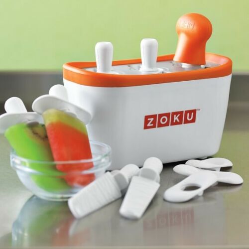 Zoku Triple 3x Quick Pop Makes Up To 9 Popsicles Ice Cream Maker Pre Owned - Fresh Stock Dated February 2026
