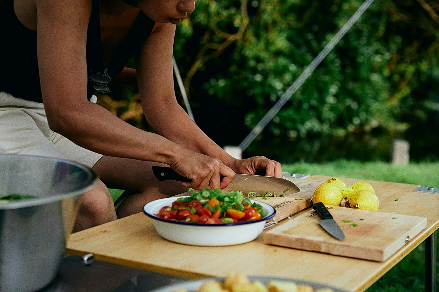 Snow Peak Packable Cutting Board Set CS-208 Cutting Board, Knife, Made in Japan - Fresh Stock Dated January 2026