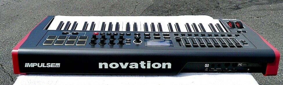 Nemko Novation Impulse 49 Key Keyboard MIDI Controller -Works Great - Excel Cond - Fresh Stock Dated December 2025