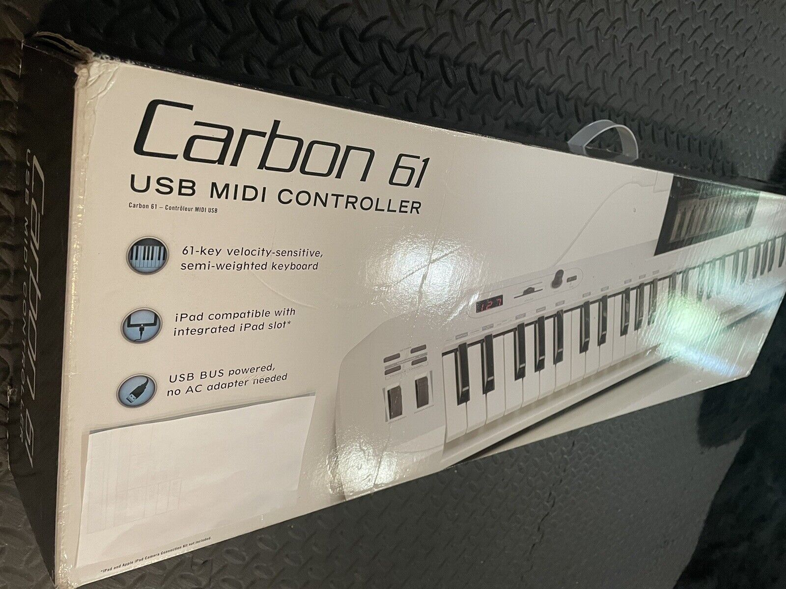 Carbon 61 - USB MIDI Controller - Fresh Stock Dated December 2025