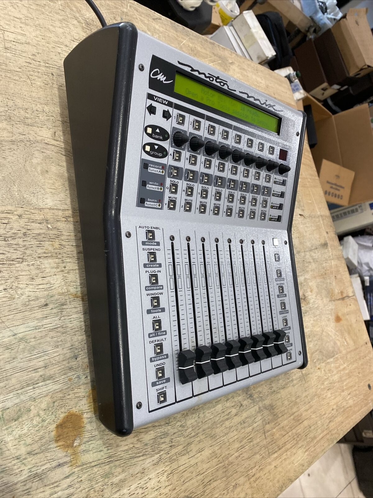 CM Labs MotorMix DIGITAL MIXER WorkSurface Midi Controller MOTORIZED FADERS RARE - Fresh Stock Dated December 2025