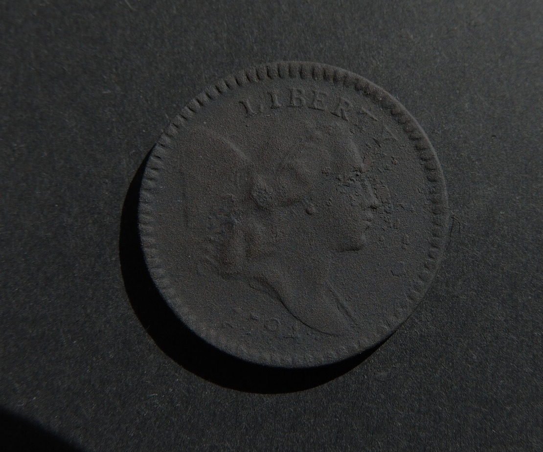 US 1794 F Pre 1800 Half Cent Coin - Fresh Stock Dated December 2025