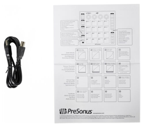 PRESONUS ATOM 16 Pad USB MIDI RGB DJ Controller+Software+Headphones+Mic+Cable - Fresh Stock Dated December 2025