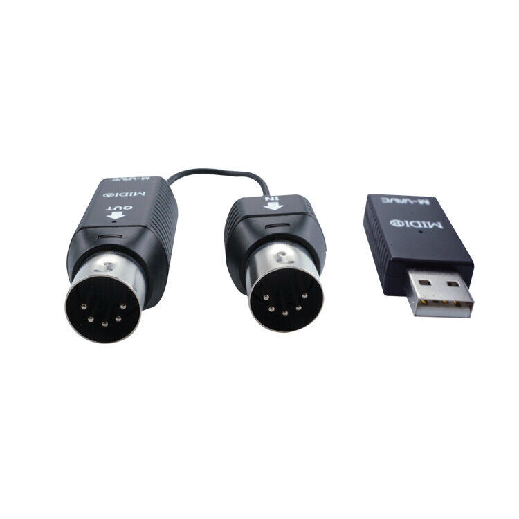 M-VAVE Mini Wireless Transmission System MIDI Bluetooth Adapter USB Plug Play - Fresh Stock Dated December 2025